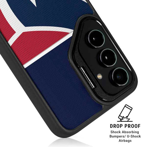 NFL Houston Texans Zone Block Galaxy S24 FE Kickstand Case